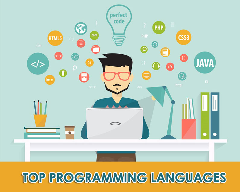 top programming languages used