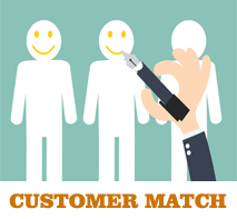 Customer match Business Development Kolkata India Graphizona