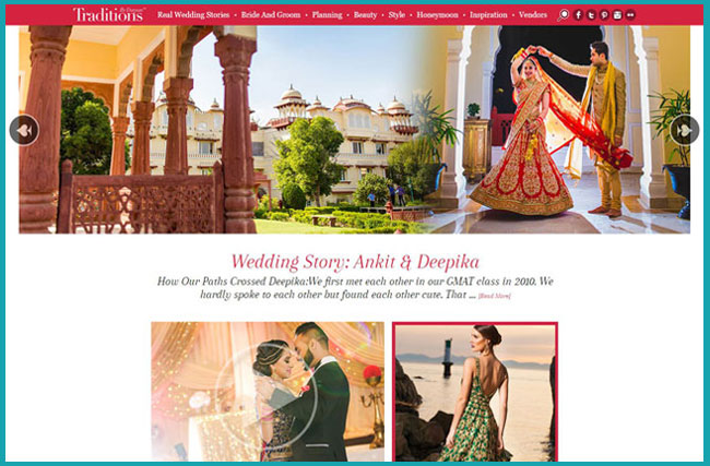 online wedding blogging portal system graphizona